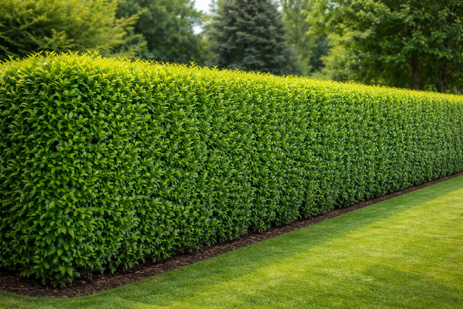 Flora jardinagem, plantas para cerca viva
