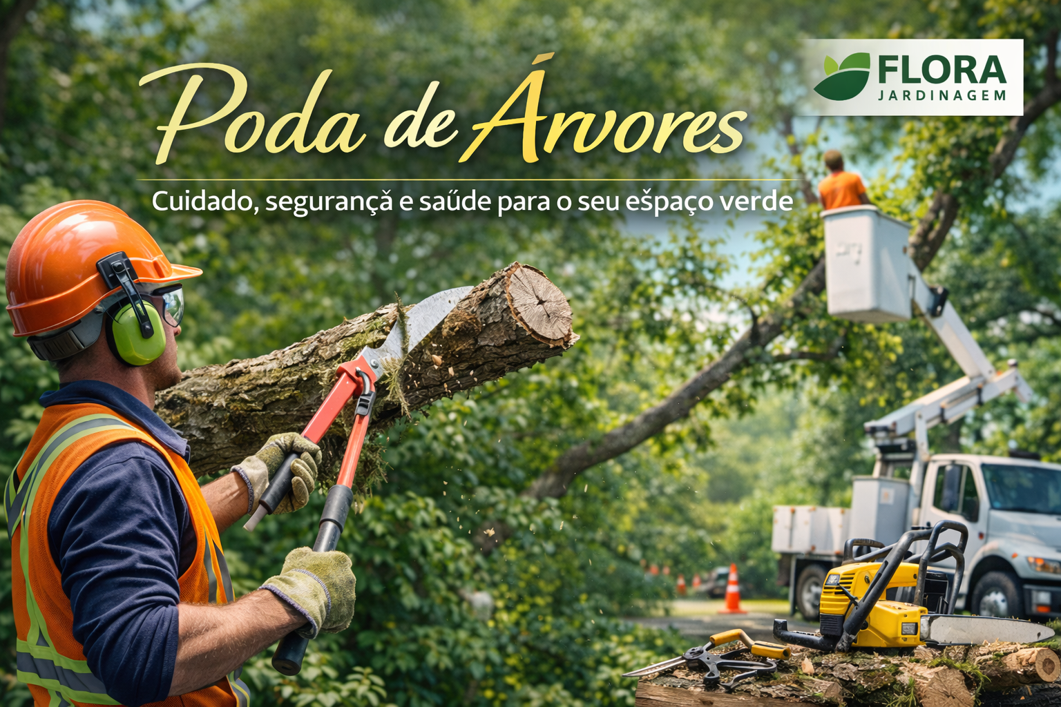 Tipos de poda de árvores