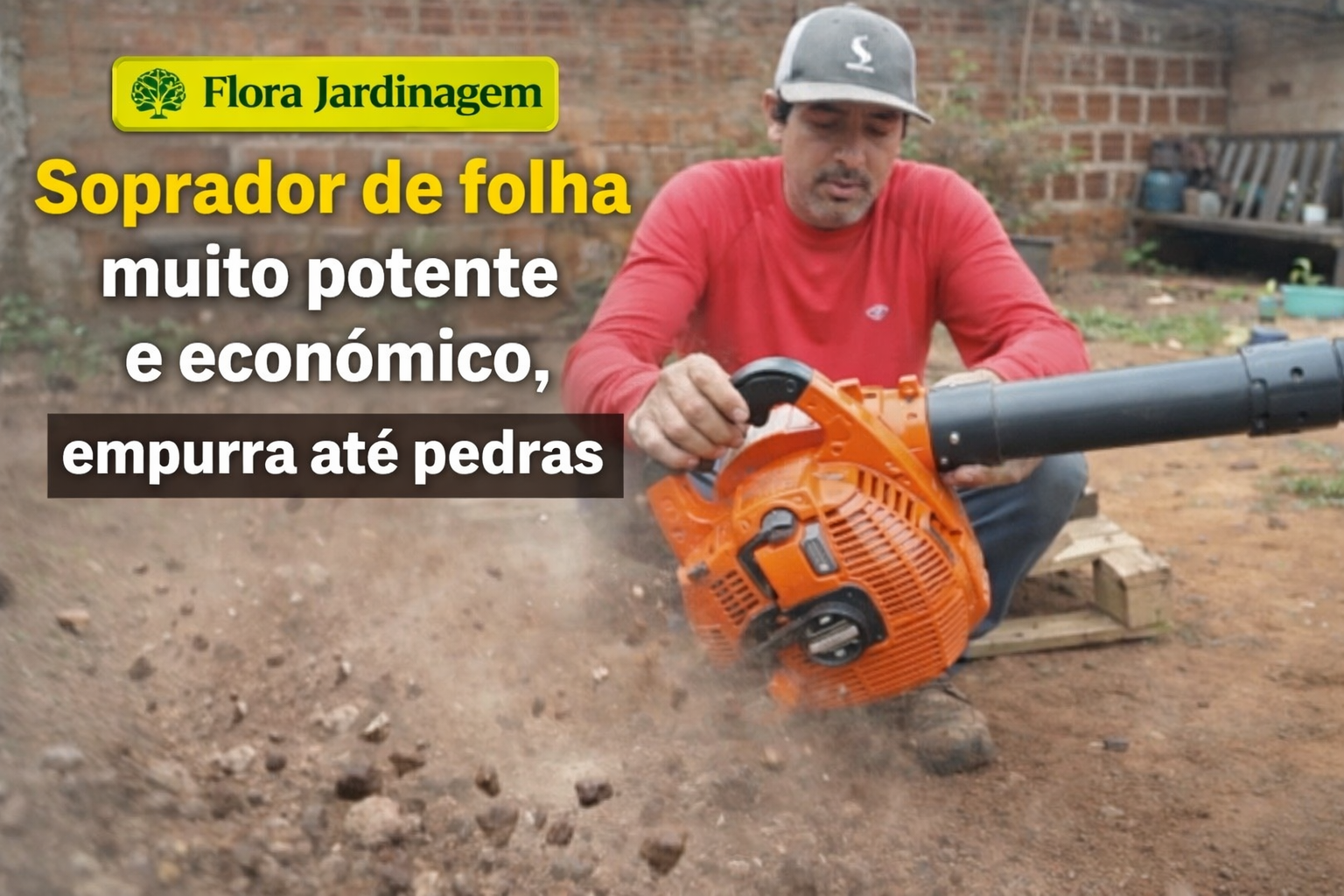 Soprador de folhas carbon fak a gasolina